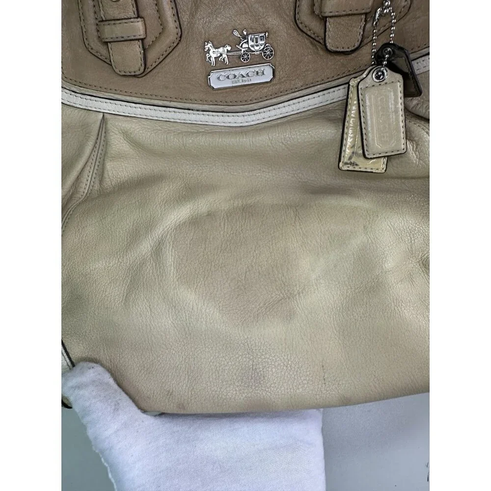 Coach Madison Spectator Leather Carryall Bag 14626.